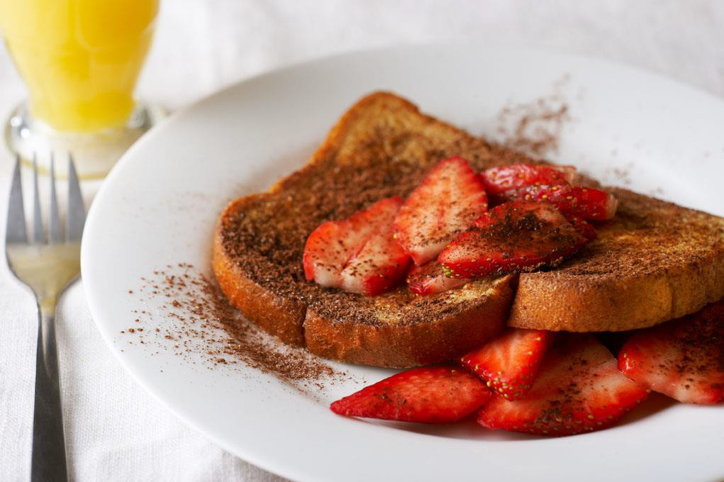 Chocolate Strawberry French Toast | Edmonds Food Bank