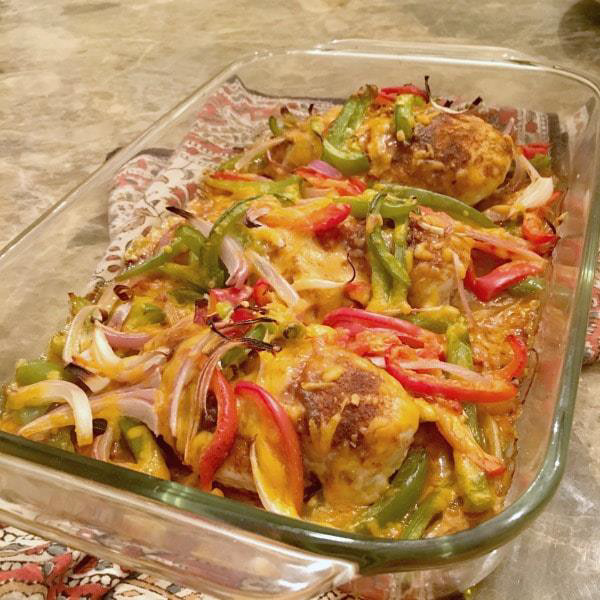 Fajita Chicken Bake | Edmonds Food Bank