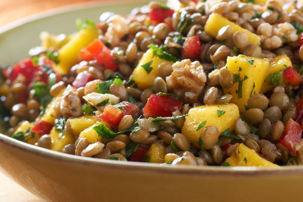 Lentil Mango Salad | Edmonds Food Bank