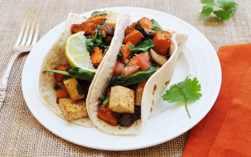 Marinated Tofu and Peanut Cabbage Slaw Tacos | Edmonds Food Bank