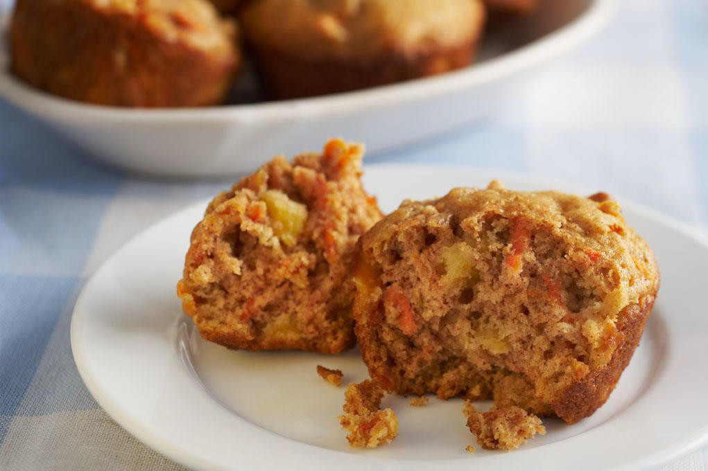Pineapple and Carrot Muffins