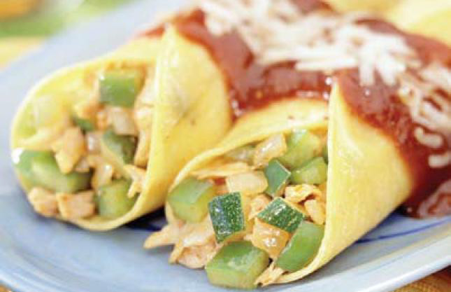 Vegetable Chicken Enchiladas | Edmonds Food Bank